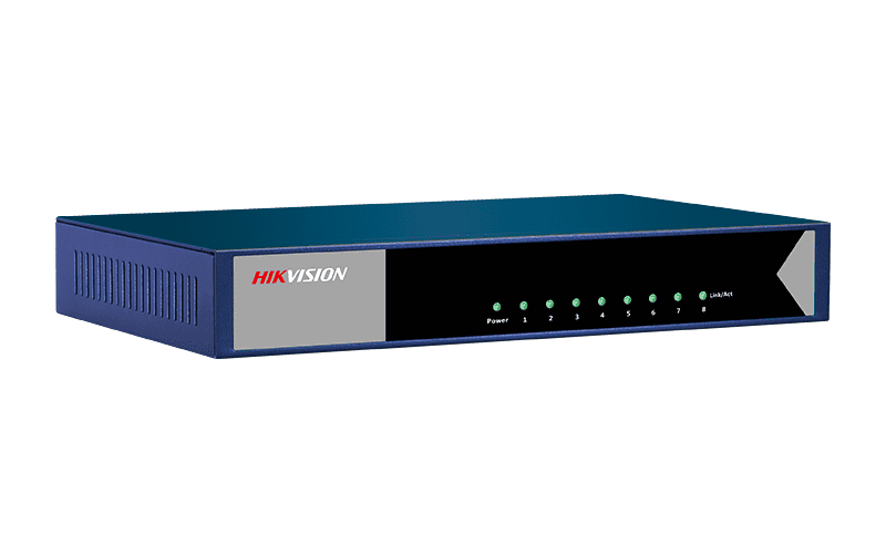 8 Port DS-3E0508D-E Unmanaged Gigabit Switch Hikvision Ethernet Switch - NO POE