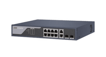 8 Port - Hikvision DS-3E1310P-SI Fast Ethernet Smart POE Switch