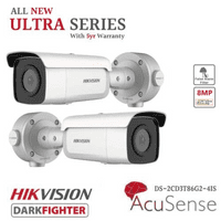 8MP Hikvision DS-2CD3T86G2-4IS Ultra Series AcuSense Fixed Bullet Network (IP) Camera 4MM (Offer)