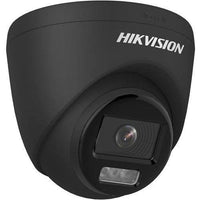 Hikvision 3K DS-2CE72KF0T-LFS Smart Hybrid ColorVu  Fixed Lens Turret Camera (Built-in Mic) - Black