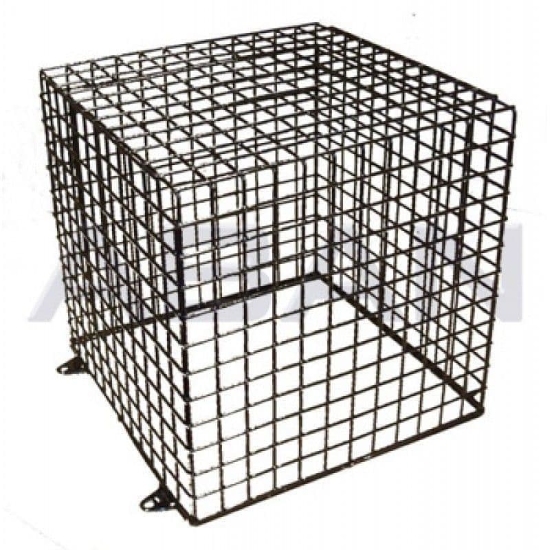 CCTV CAMERA BLACK STEEL MESH CAGE 9" x 9" x 9"
