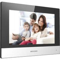 Hikvision DS-KH6320-TE1 Value Series KH6 7" Colorful Touch Screen IP-Based Indoor Station (NON WIFI)