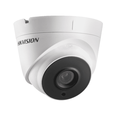 2MP DS-2CE56D8T-IT3E Hikvision Ultra Low Light Poc 2.8mm Fixed Lens Turret Dome Camera, 40m Ir
