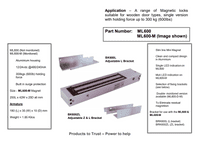 ML600-M Monitored Mini Magnet ¦ Maglock