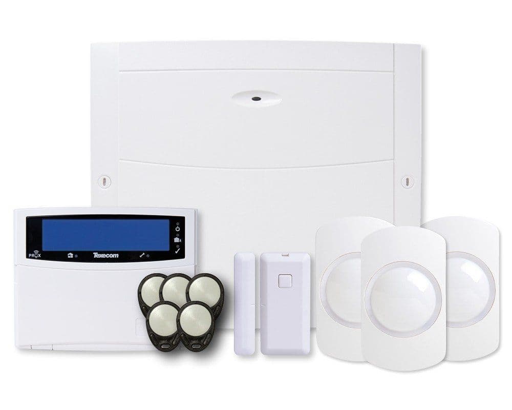 Texecom Ricochet Premier Elite 64W Wireless Alarm Kit with Wired Keypad | KIT-1086
